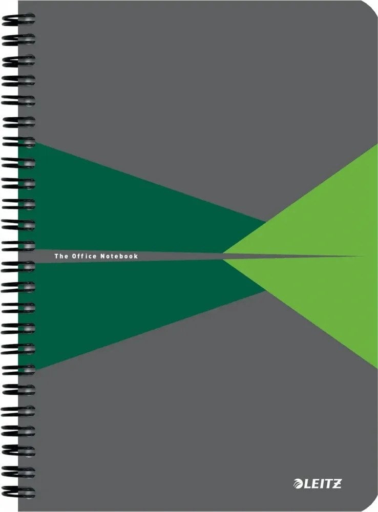 Ko�onotatnik Office PP A5 kratka zielony