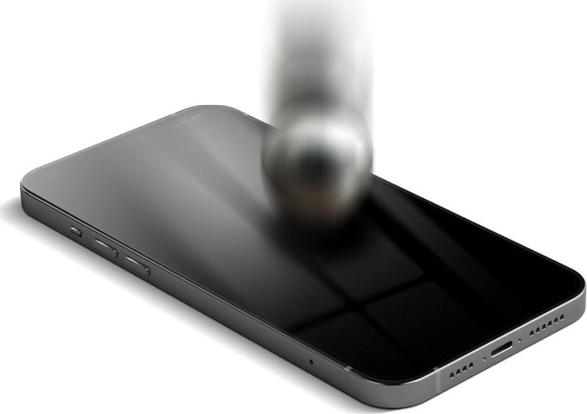 ForCell Forcell Flexible 5D - szkło hybrydowe do Samsung Galaxy S24 Ultra czarny (Hot Bending) - działający czytnik