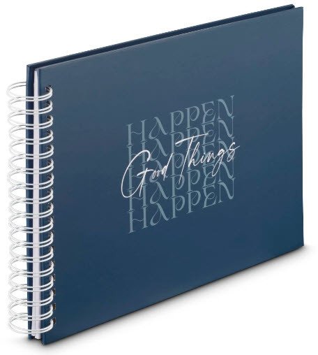 Hama Good Things Spiral 28x24 50 white Pages Happen 7718