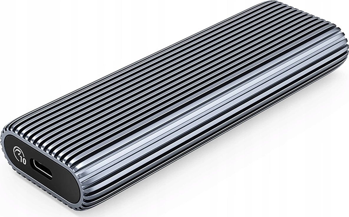 Kieszeń dyskowa M.2 NVME USB-C 3.2 - szara