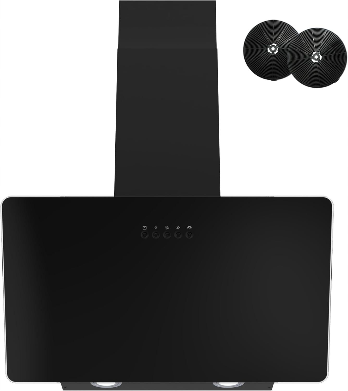 FIREGAS Okap kuchenny 60 cm 332 m/h LED 3 stopnie nawiewu