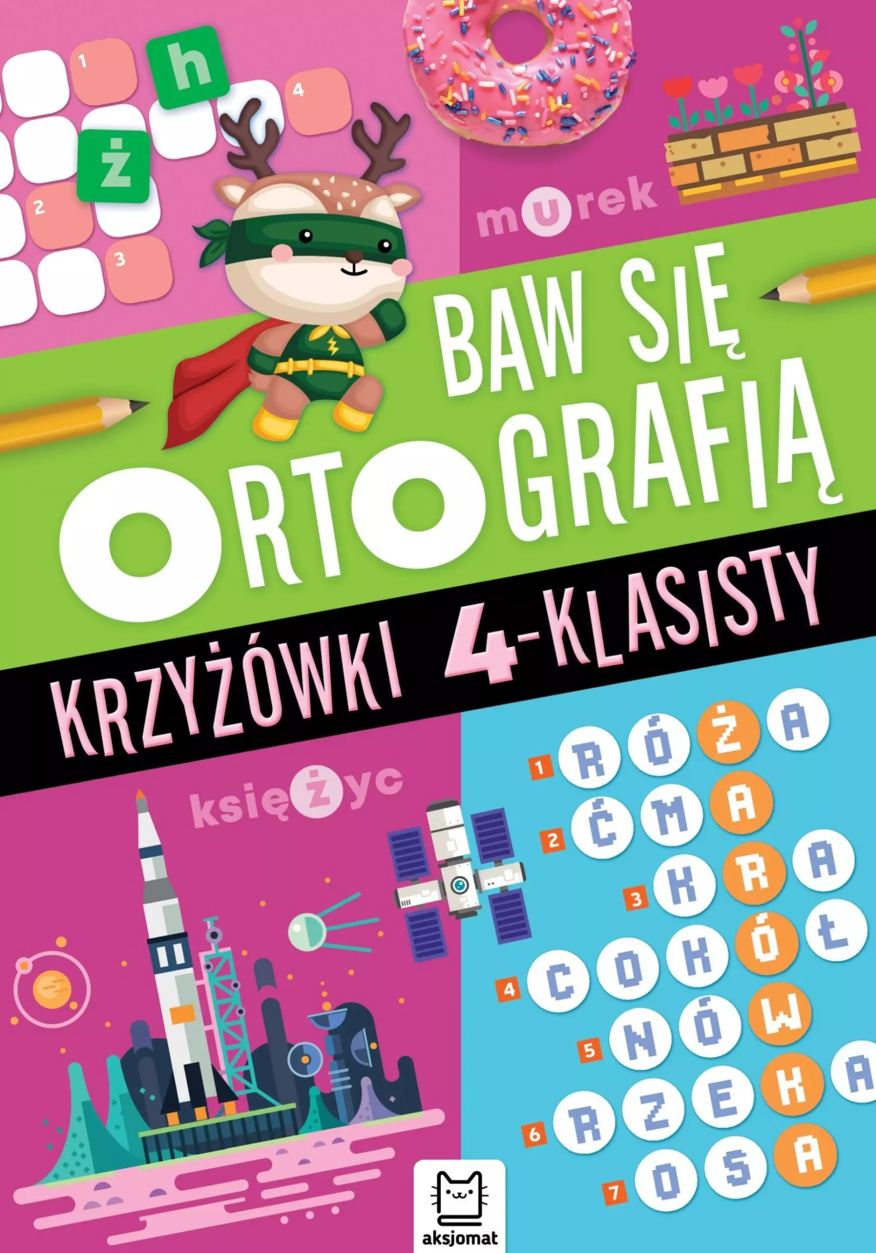 Książeczka Baw się ortografią. Krzyżówki 4-klasisty