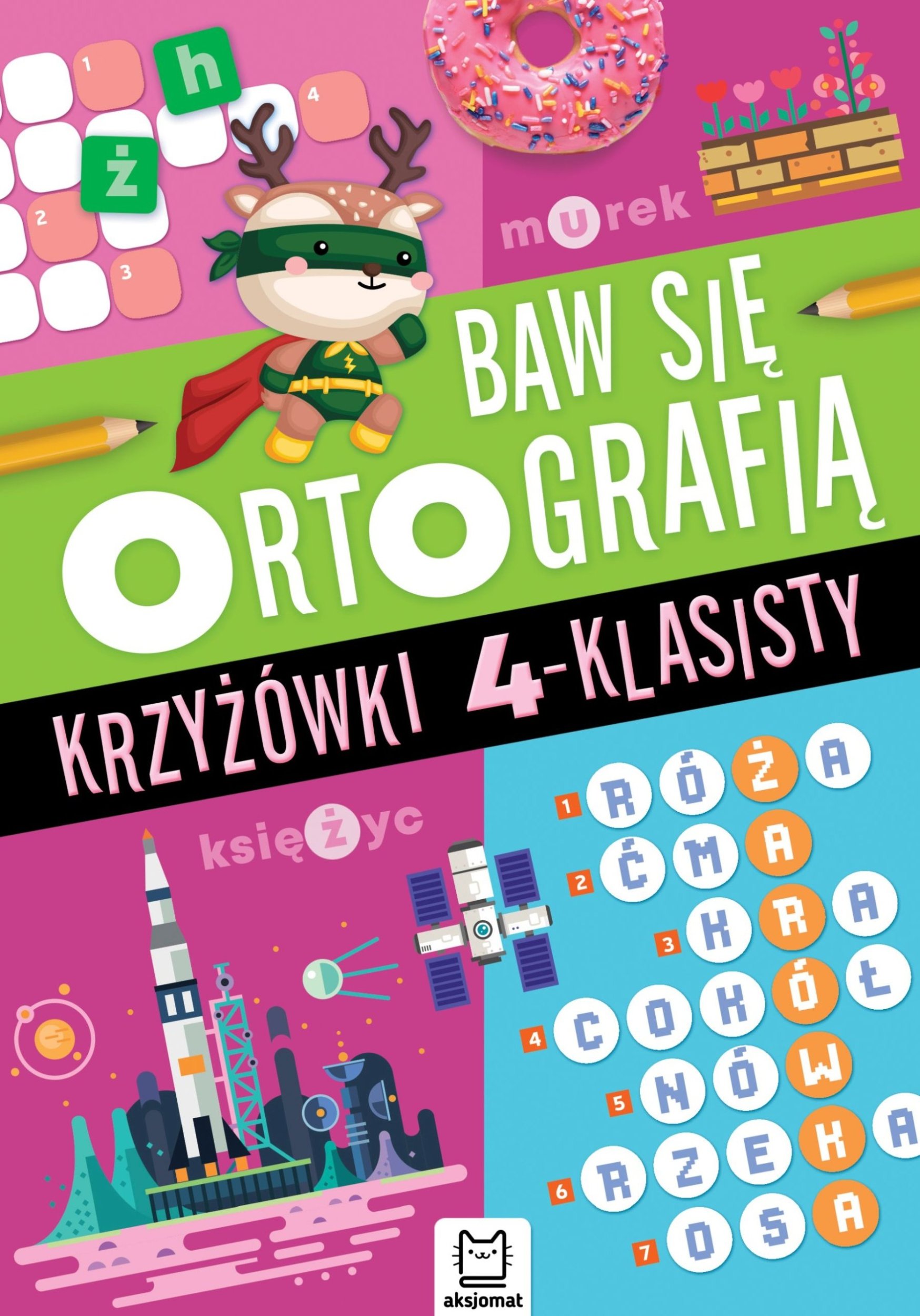 Książeczka Baw się ortografią. Krzyżówki 4-klasisty