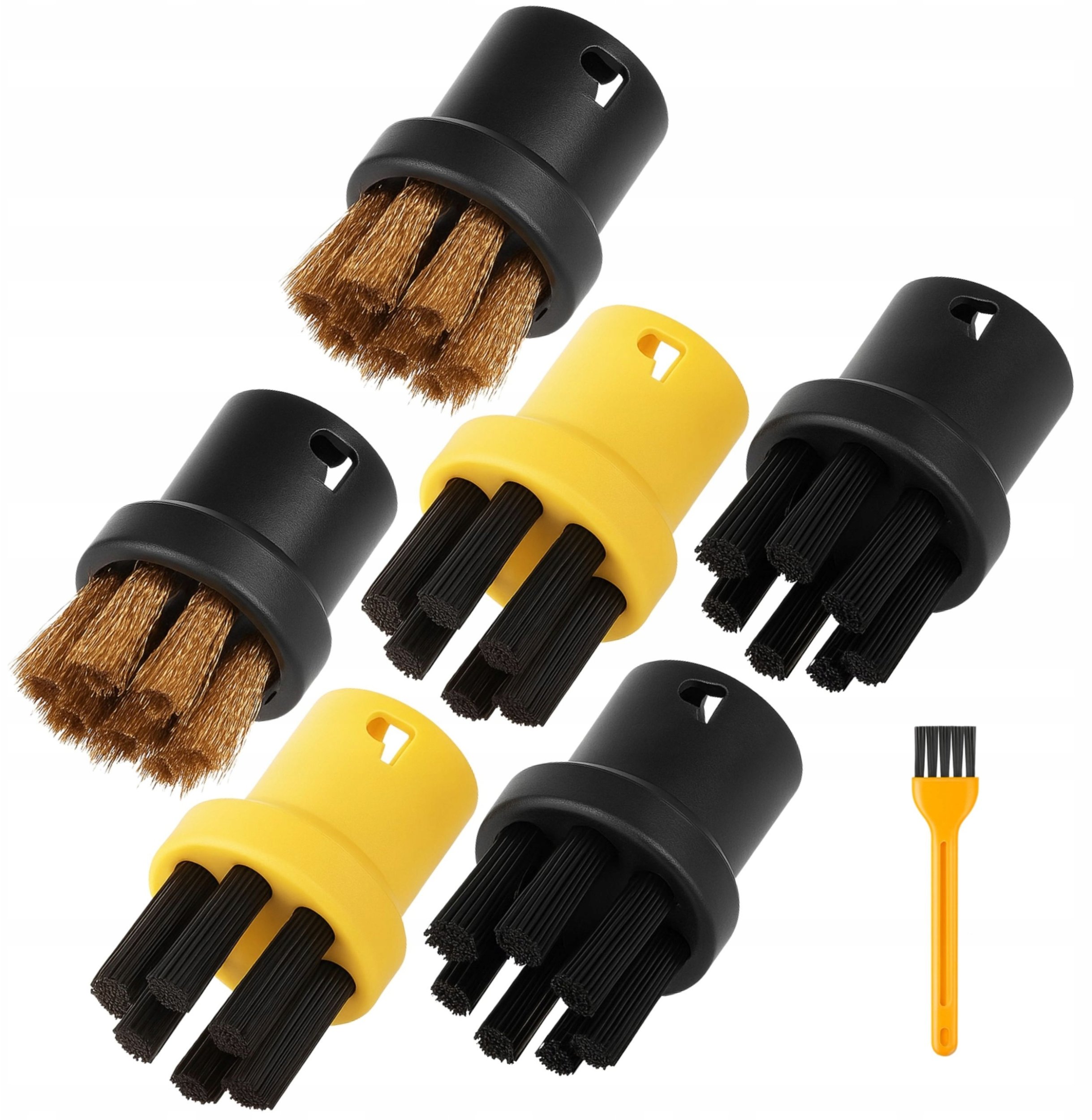 SZCZOTKI do PAROWNICY KARCHER SC SC1 SC2 SC3 SC4 SC5 zestaw szczotek