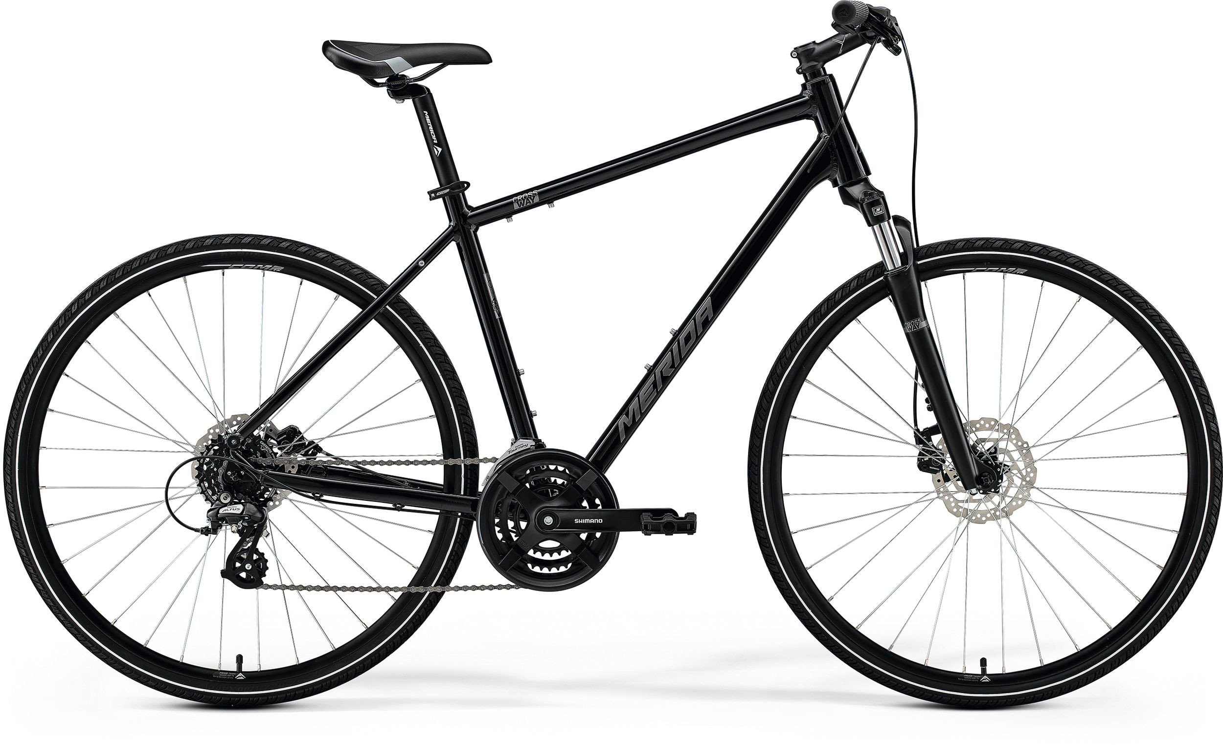 Merida CROSSWAY 10 28" 25' Wybierz rozmiar ramy: S, Wybierz kolor: BLACK (SILVER)