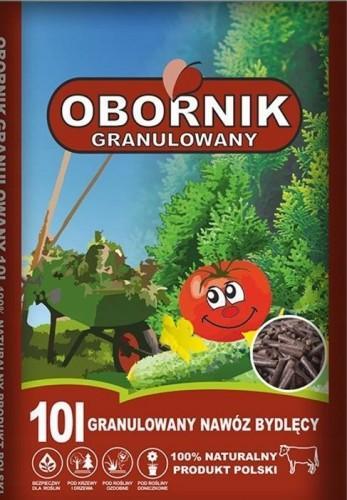 Biovita Obornik bydlęcy nawóz naturalny granulowany 10L