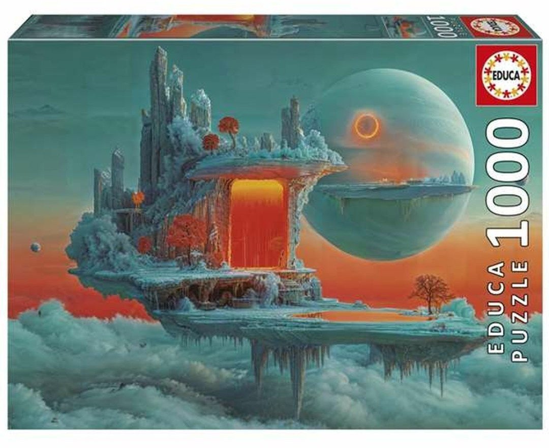Układanka puzzle Educa Fire & Ice Planet