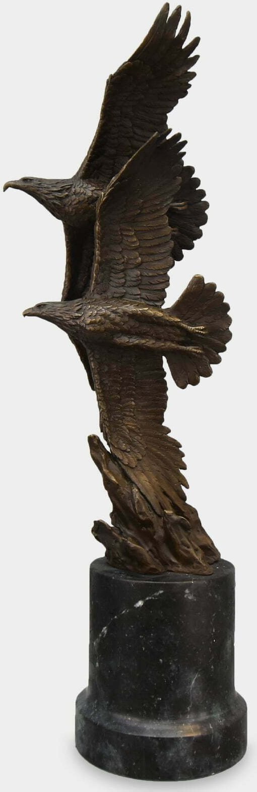 rzezbyzbrazu Latające Orły Rzeźba z Brązu