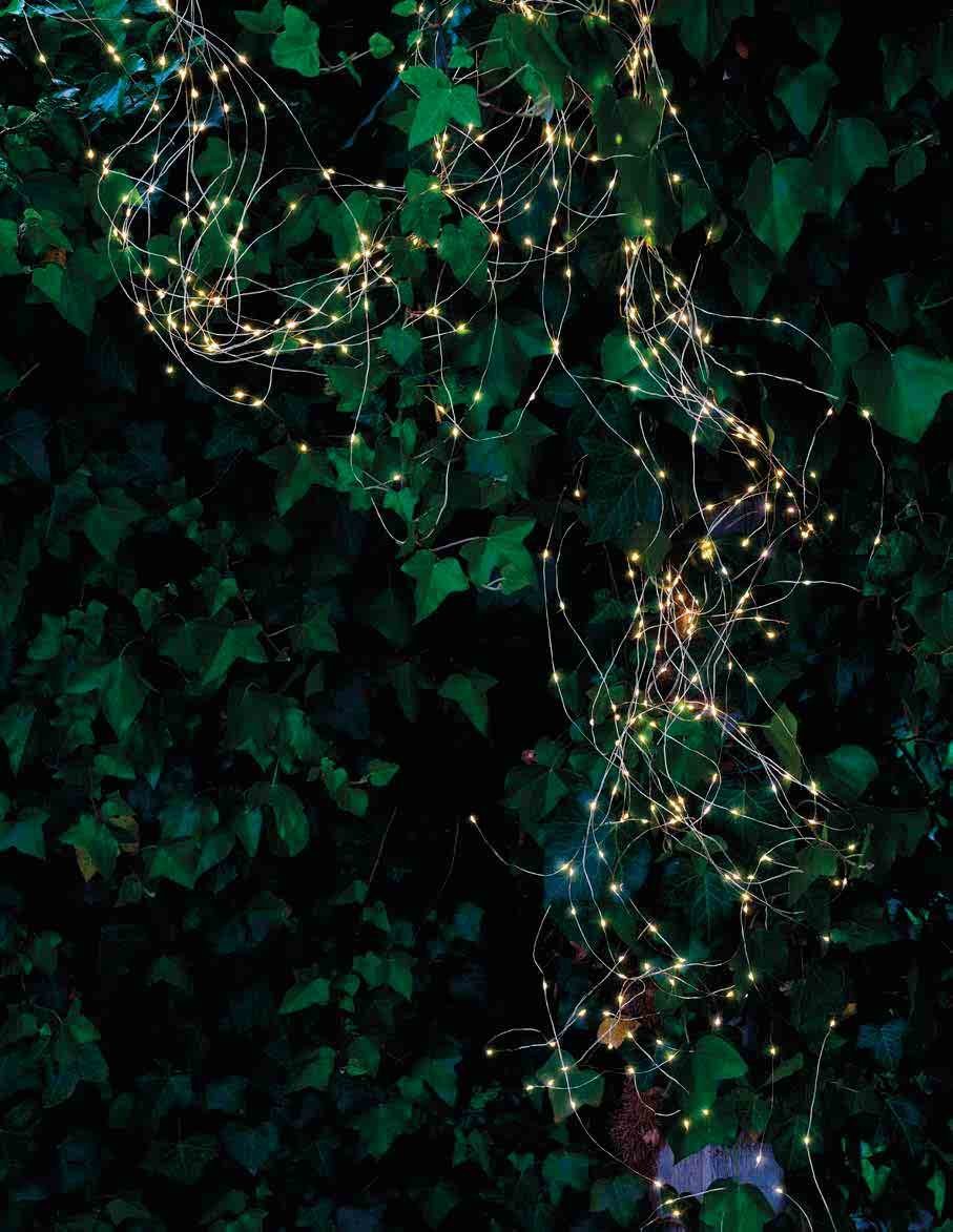 Sirius Home Knirke, Light decoration chain, Green, Transparent, Ambience, Green, 500 bulb(s), LED