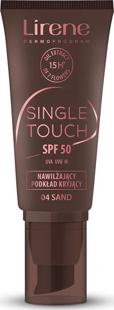 Lirene Singel Touch podkład kryjący SAND (04)