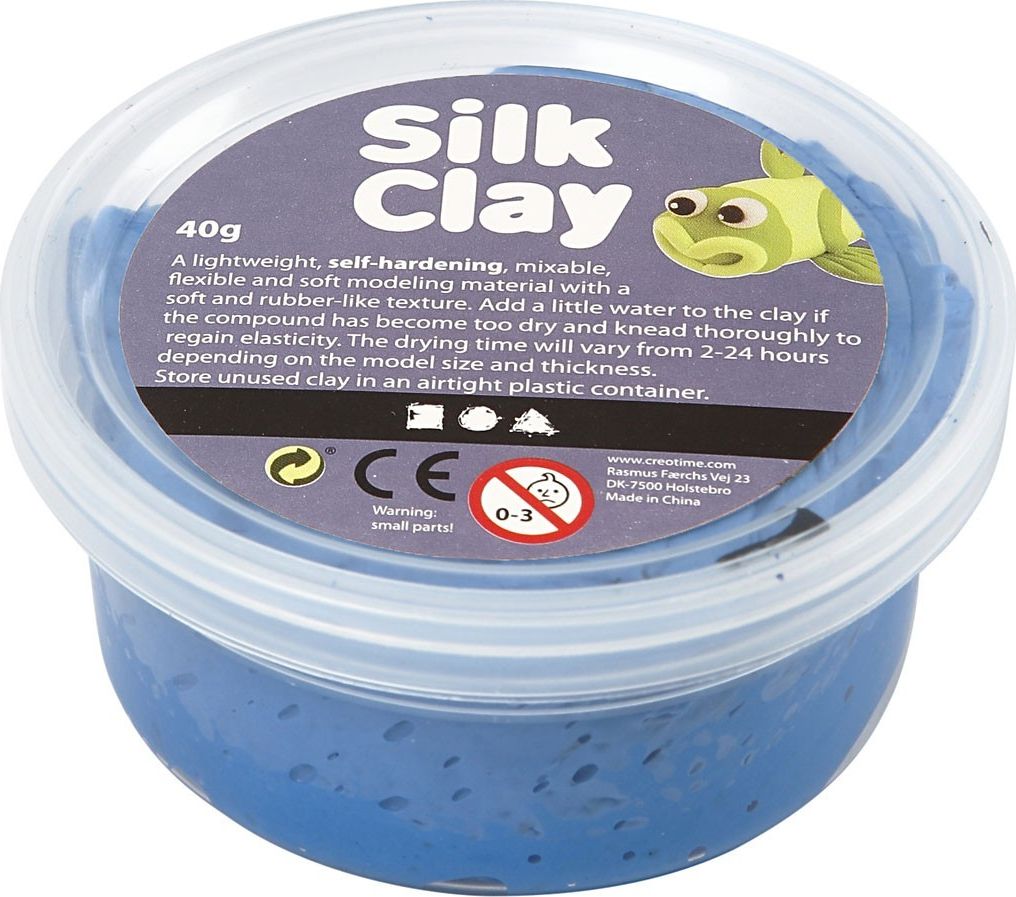 Creativ Company Masa Silk Clay Niebieska 40 g