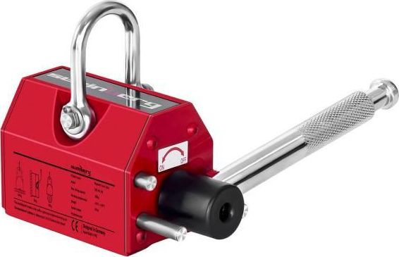 Steinberg Ręczny podnośnik chwytak magnetyczny do blach i profili do 100kg