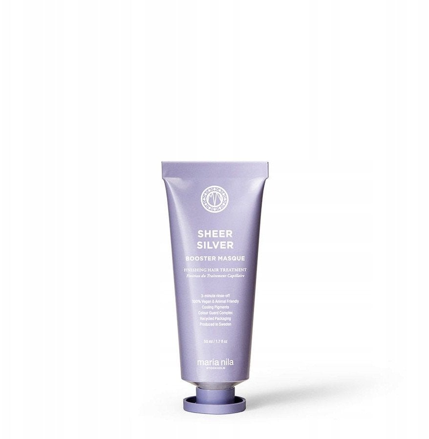 Maria Nila Maria Nila, Sheer Silver, Vegan, Hair Treatment Cream Mask, For Neutralisation Of Yellow Tones, 50 ml For Women