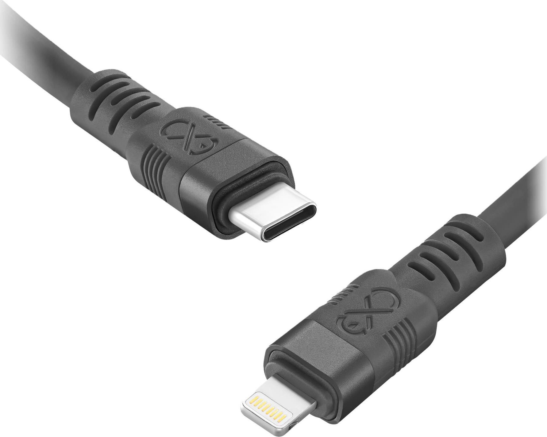 Kabel USB Orno USB-C - Lightning 0.9 m Czarny (CABEXCWHPUCUL0.9MIX)