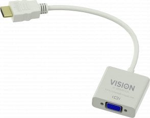 Adapter AV Vision VISION Professional installationstauglicher Adapter HDMI zu VGA - 30 JAHRE GARANTIE - Maximale Auflosung 1920 x 1080 - Keine Konvert