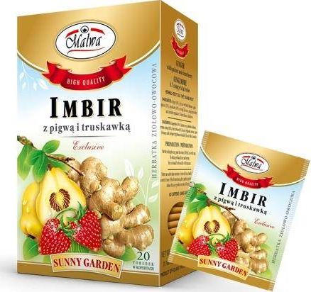 Malwa Herbata Imbir + pigwa + trusk. 20*2g MALWA