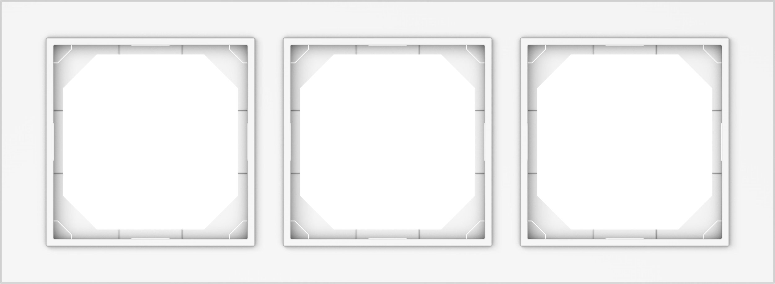 FRAME 3PL. WHITE R03 QR 1000 FIT LINE