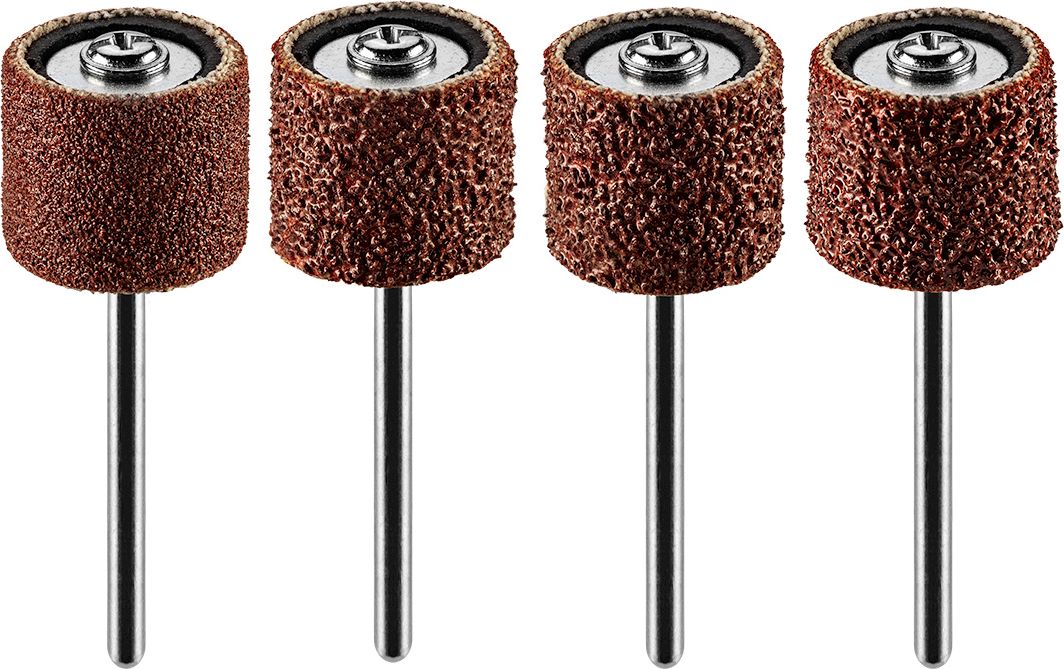 Graphite Akcesoria do miniwiertarki (Taśma szlifierska 12.7 mm, K60, K80, K120, K240, zestaw 100 szt, + trzpień 3.2 mm, 2 szt.)