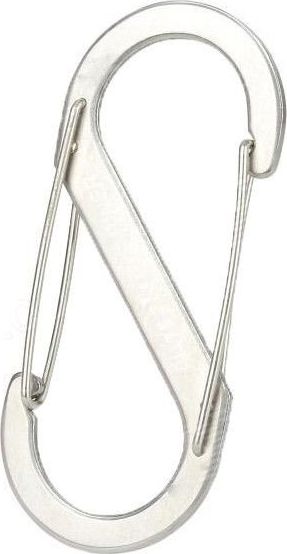 Nite Ize Nite-Ize Karabińczyk Dwustronny S-Biner #5 Srebrny uniwersalny