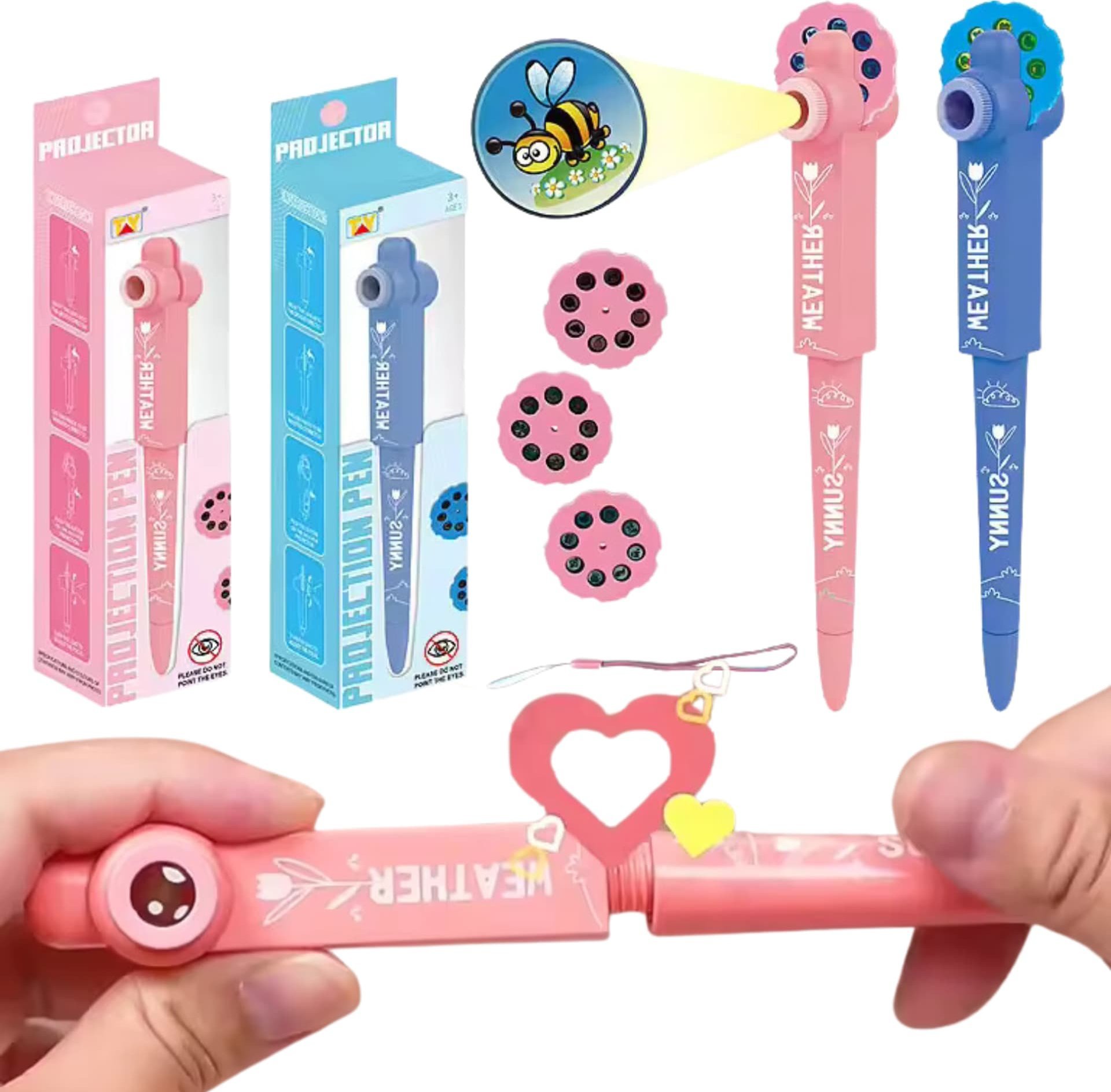 ProNice Projektor Rzutnik Do Nauki Rysowania Długopis Wkłady Obrazki Slajdy