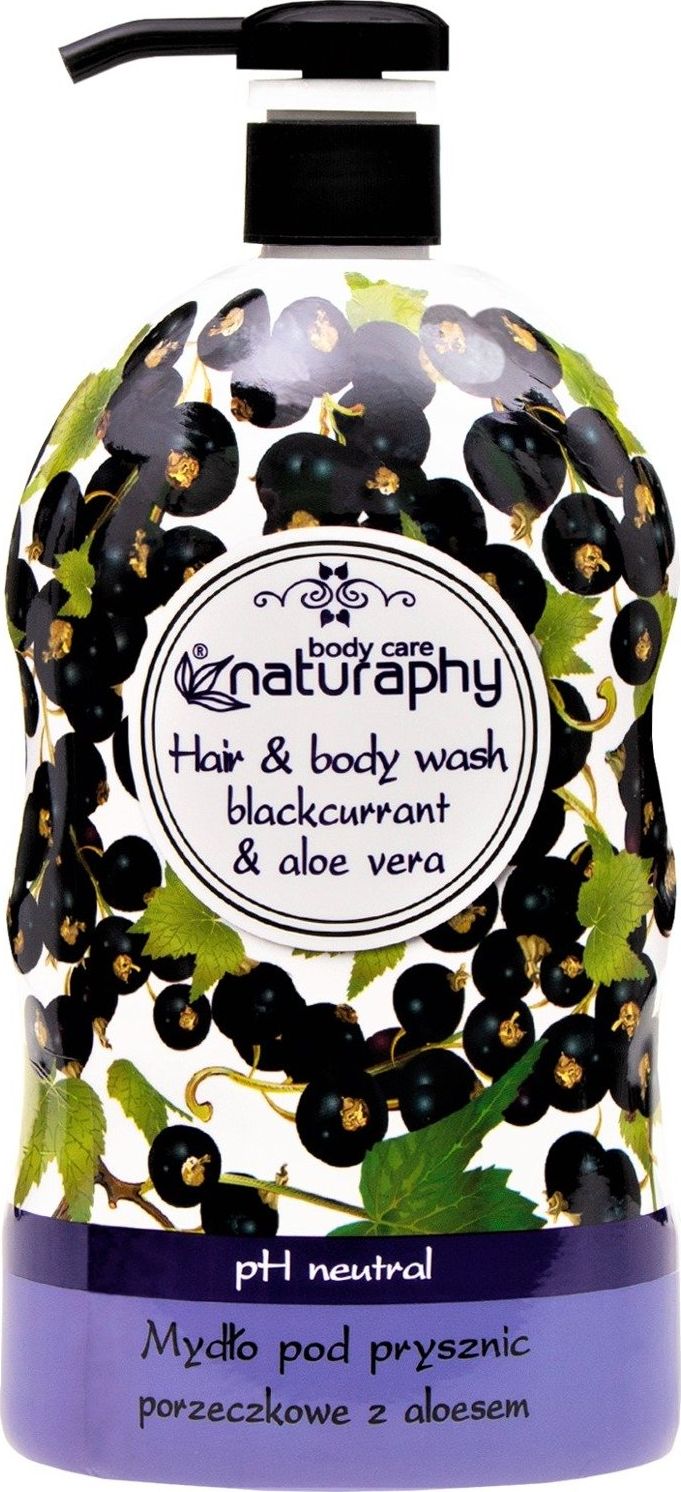 BluxCosmetics Mydło pod prysznic porzeczkowe z aloesem 1L