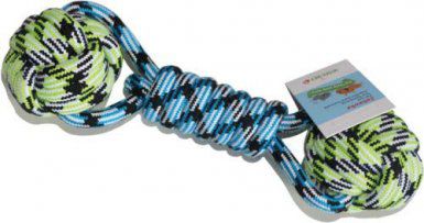 Yarro International ZABAWKA SZNUROWA - Hantel ze sznura bawełnianego 27cm
