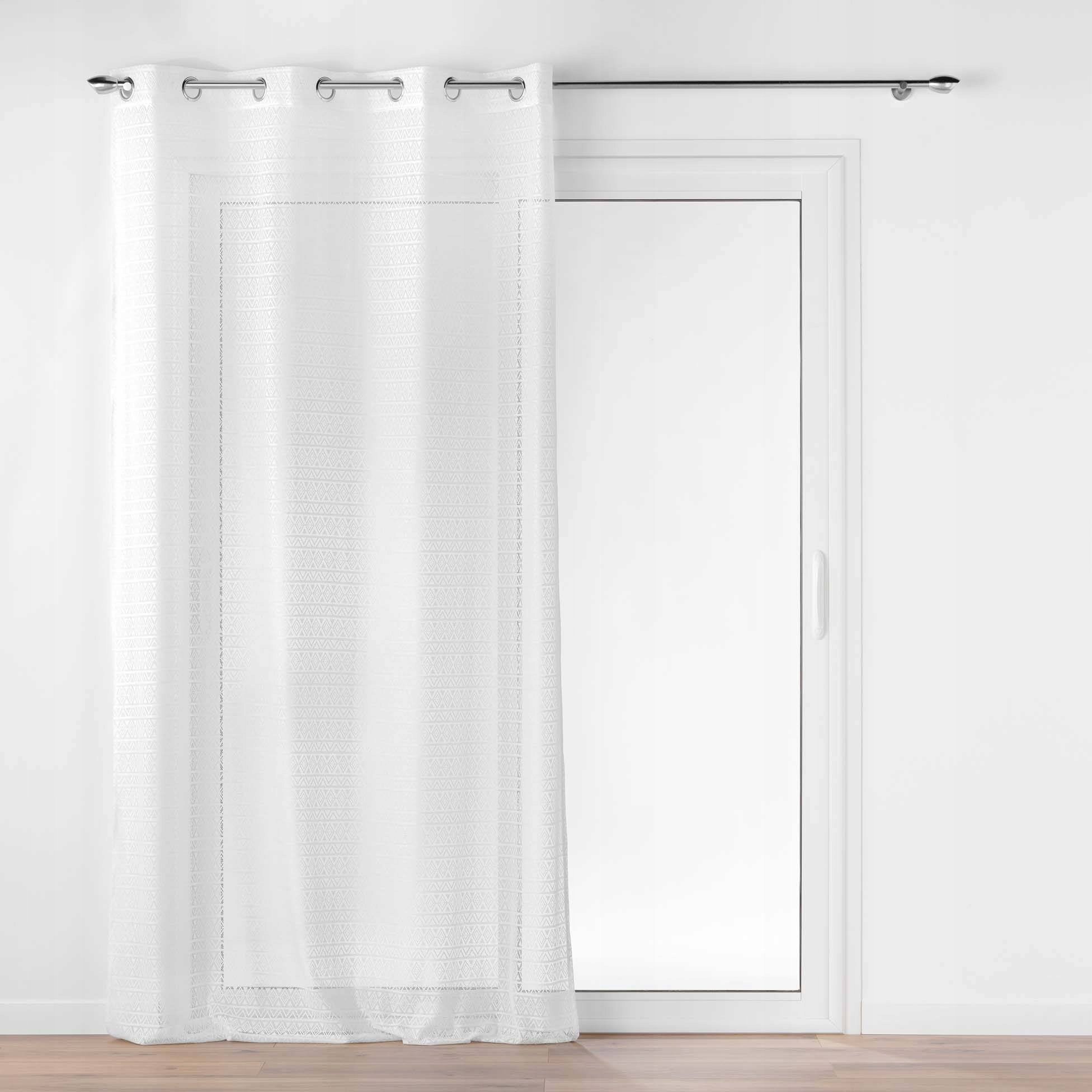 Douceur d`Interieur Firana na przelotkach NAOMIE, 140 x 280 cm