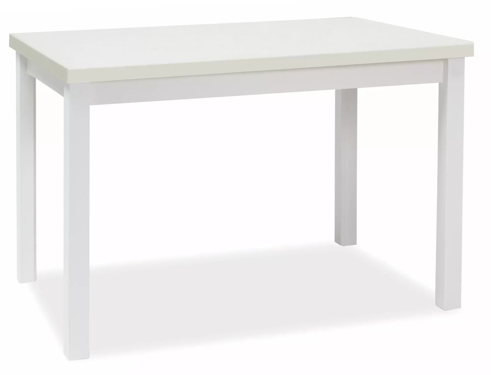 STÓŁ ADAM BIAŁY MAT 120(160)X68