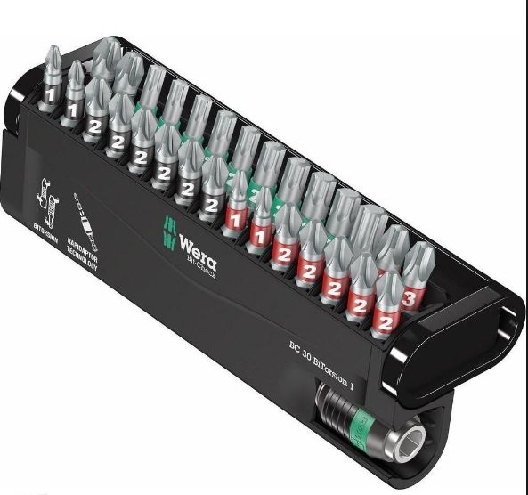 Wera Zestaw bitów Bit-Check 30 BiTorsion 1 30 elementów (05057430001)