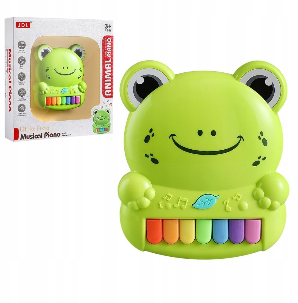 Pianinko muzyczne żaba
