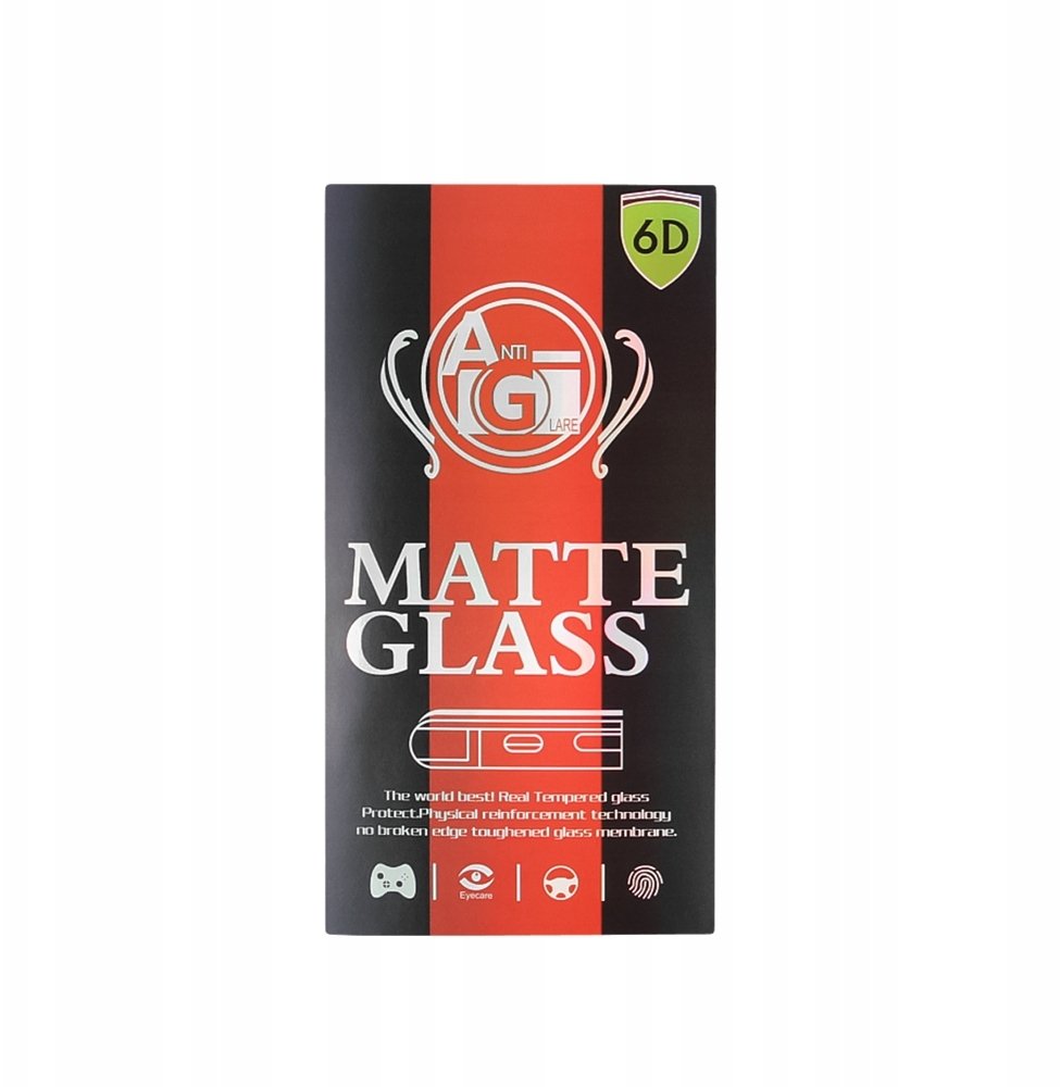 Szkło hartowane 6D matowe do iPhone 17 Pro Max
