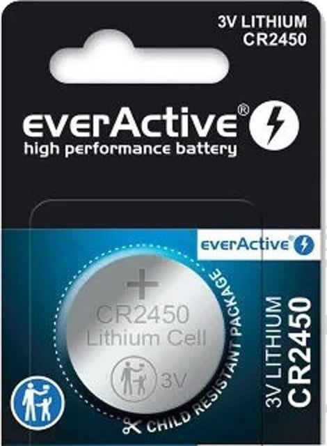 EverActive Bateria litowa everActive CR2450 3V 1 szt