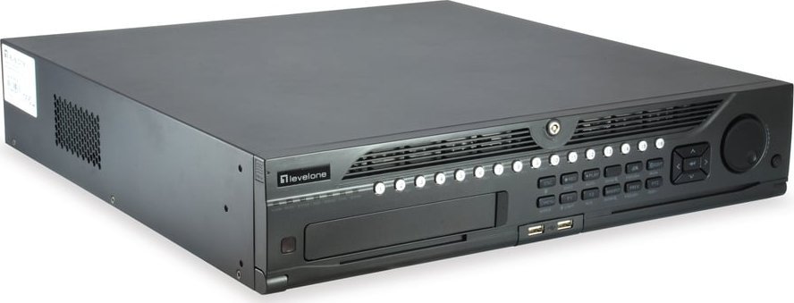 Rejestrator LevelOne LevelOne NVR-0764 Sieciowy Rejestrator Wideo (NVR) Czarny