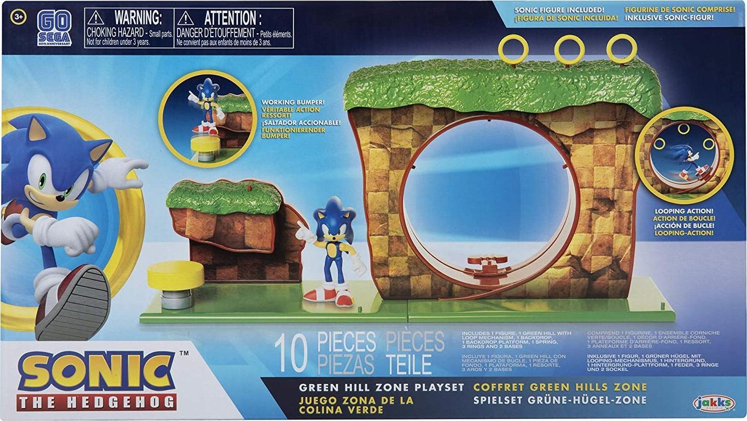 Figurka Jada Toys sonic green hill zestaw figurka jakks