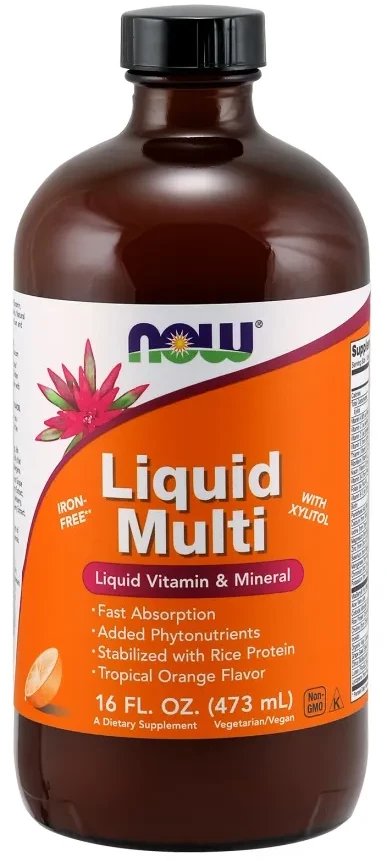 NOW Foods NOW Liquid Multi 473ml Wild Berries