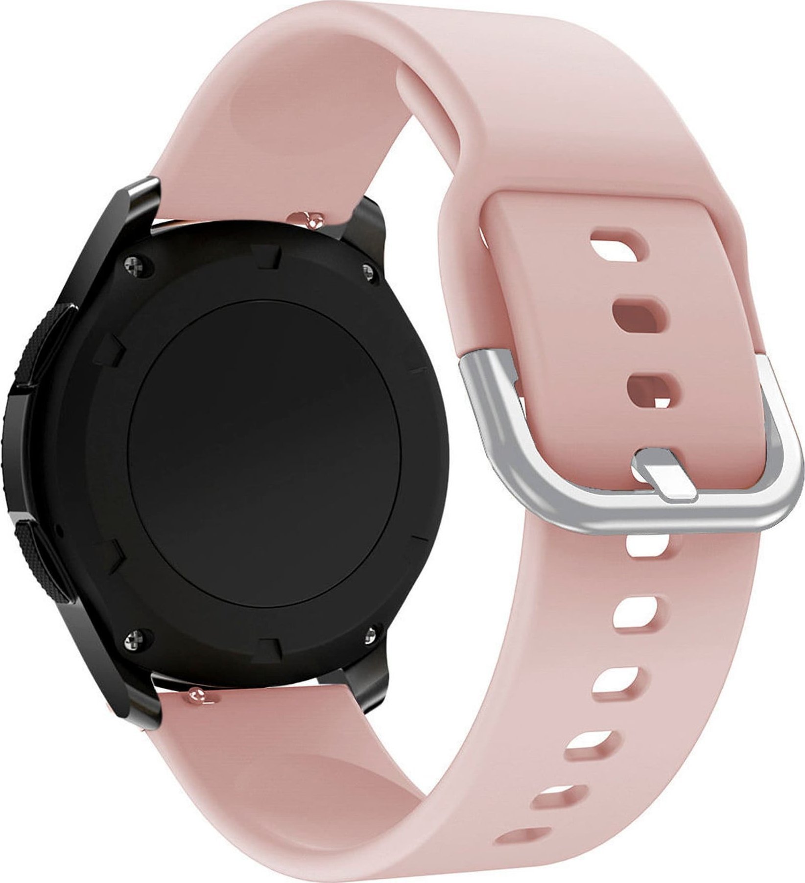 Hurtel Silicone Strap TYS opaska do smartwatcha zegarka uniwersalna 22mm różowy