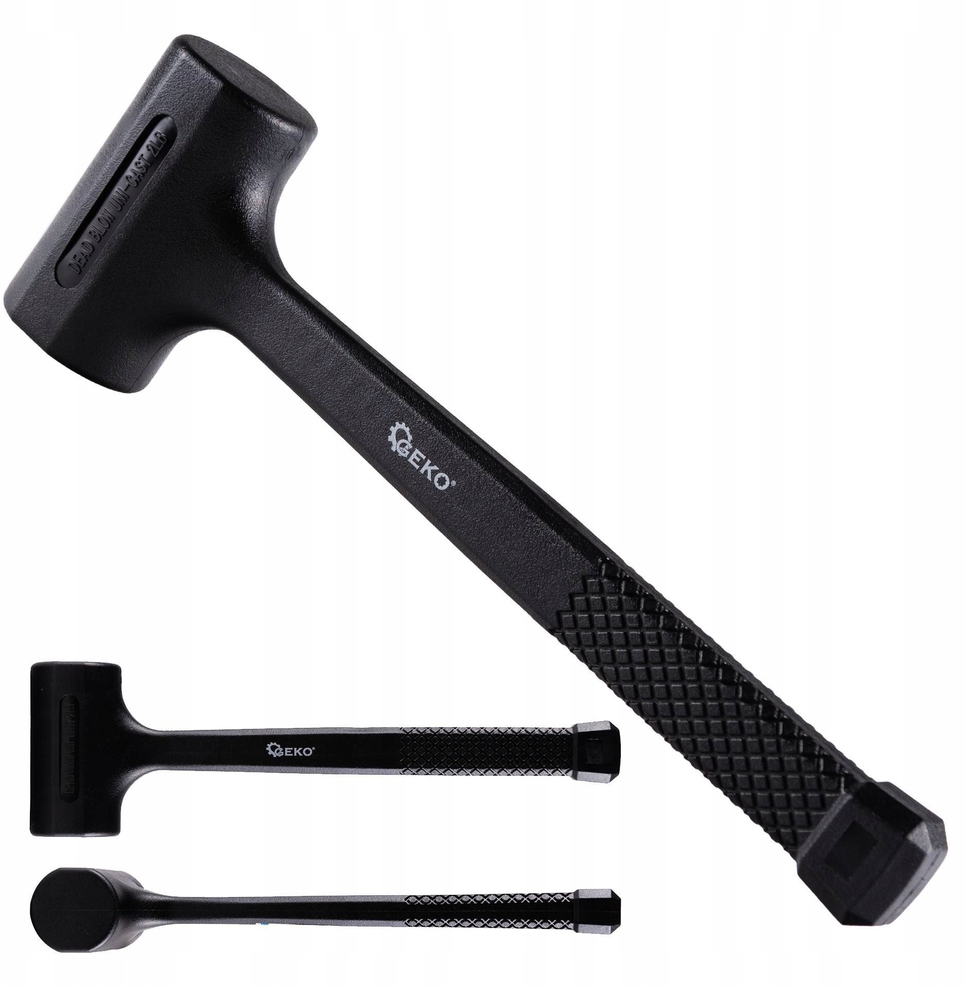 Młotek gumowy bezodrzutowy 53mm 900g (12)