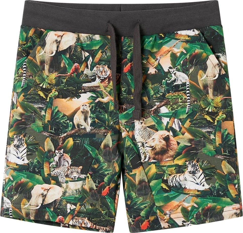 vidaXL Szorty dziecięce ze sznurkiem, morskie, 140