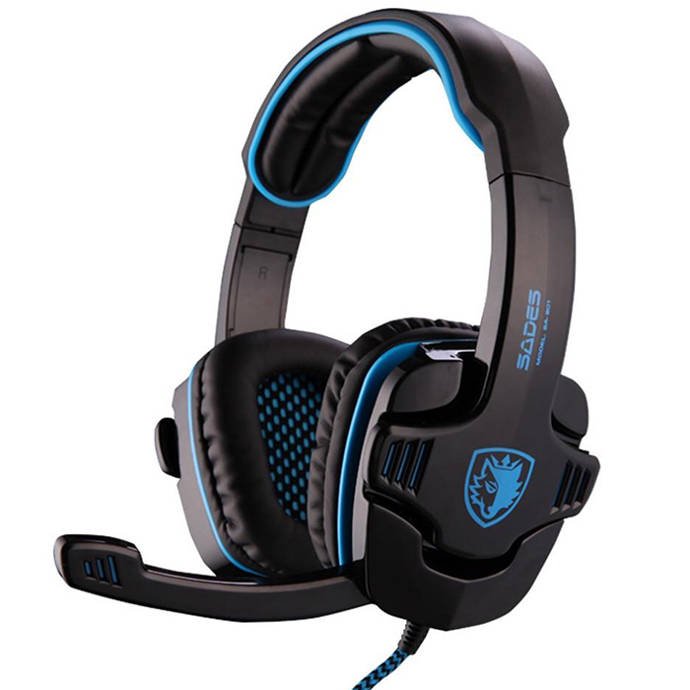 Słuchawki Sades Czarne (SA-708GT)
