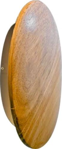 Kinkiet Azzardo Lampa ścienna brązowa AZzardo Ancona Wood S LED AZ2714