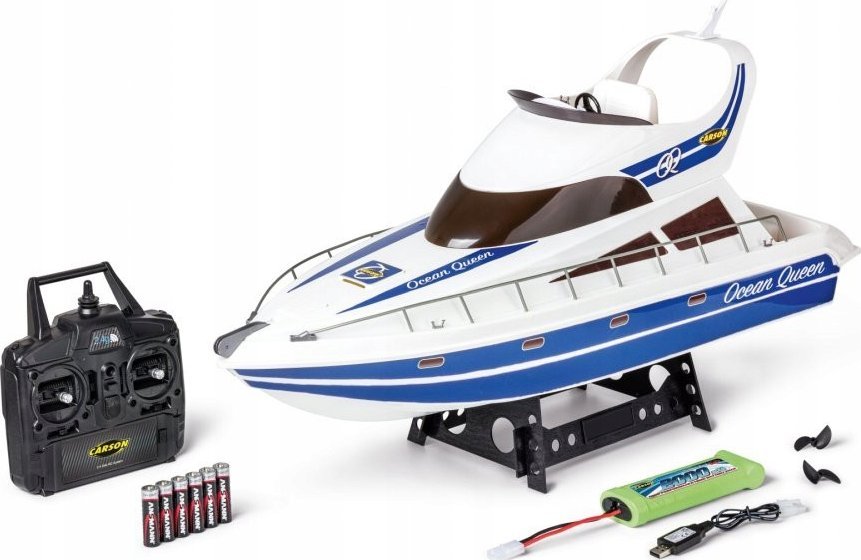 Carson RC-motorbåd, begyndermodel Elektronik Carson RC Sport Ocean Queen RtR