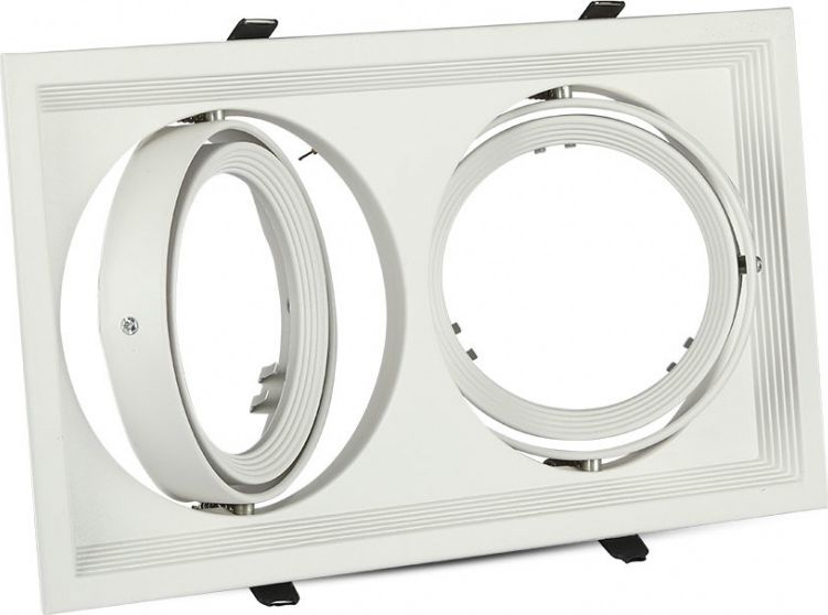 V-TAC downlight VT-7222 AR111 17,5 cm IP20 aluminium biały