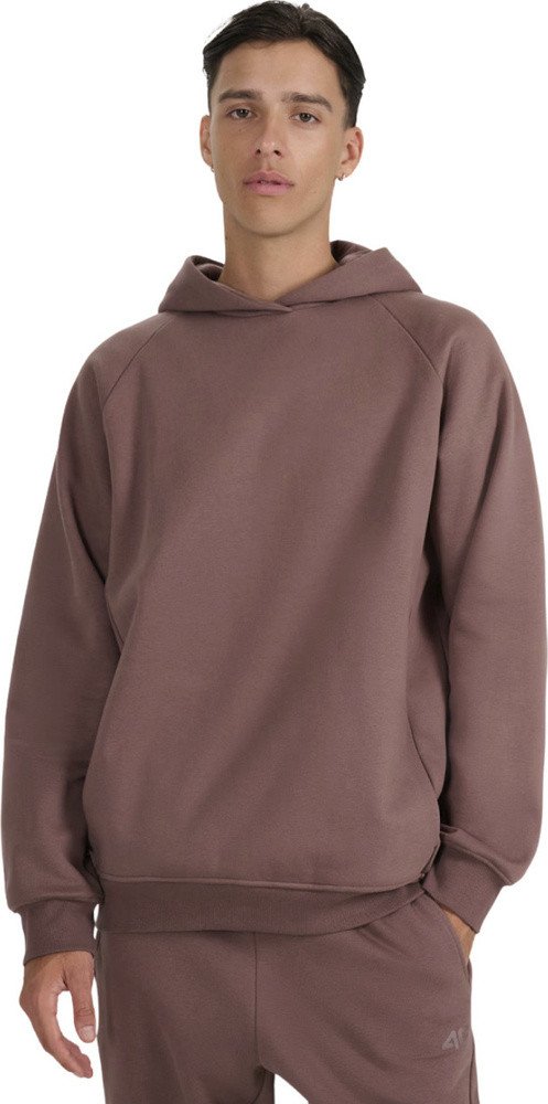 Bluza męska 4F M1946 brązowa 4FWAW25TSWSM1946 80S S