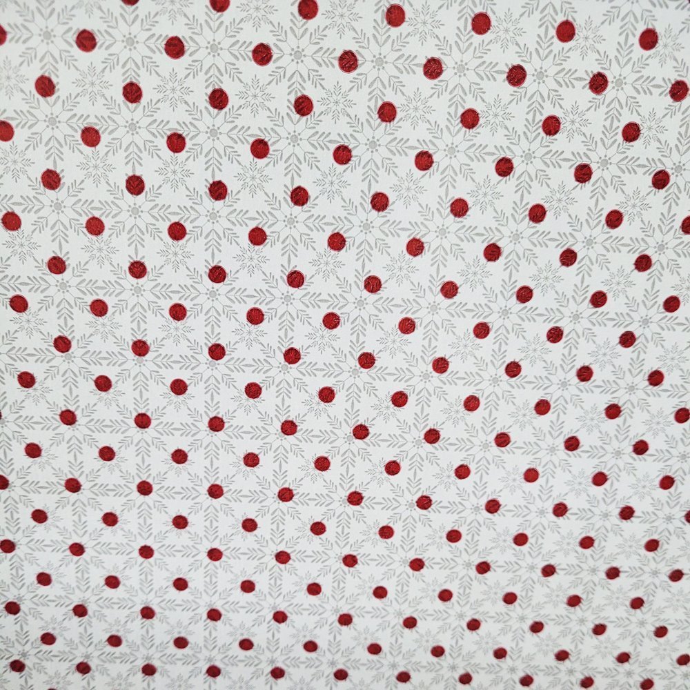 Papier kropki do prezentów 57cmx20m 20m356