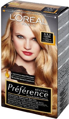 L’Oreal Paris Farba Recital Preference X Jasny Blond Złocisty