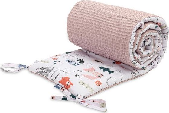 Sensillo OCHRANIACZ DO ŁÓŻECZKA WAFEL LISKI RÓŻOWY