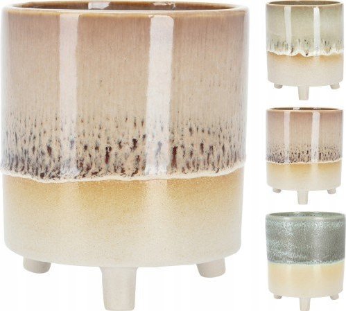 Koopman Osłonka porcelanowa na nóżkach 12,5 x 14,5 cm