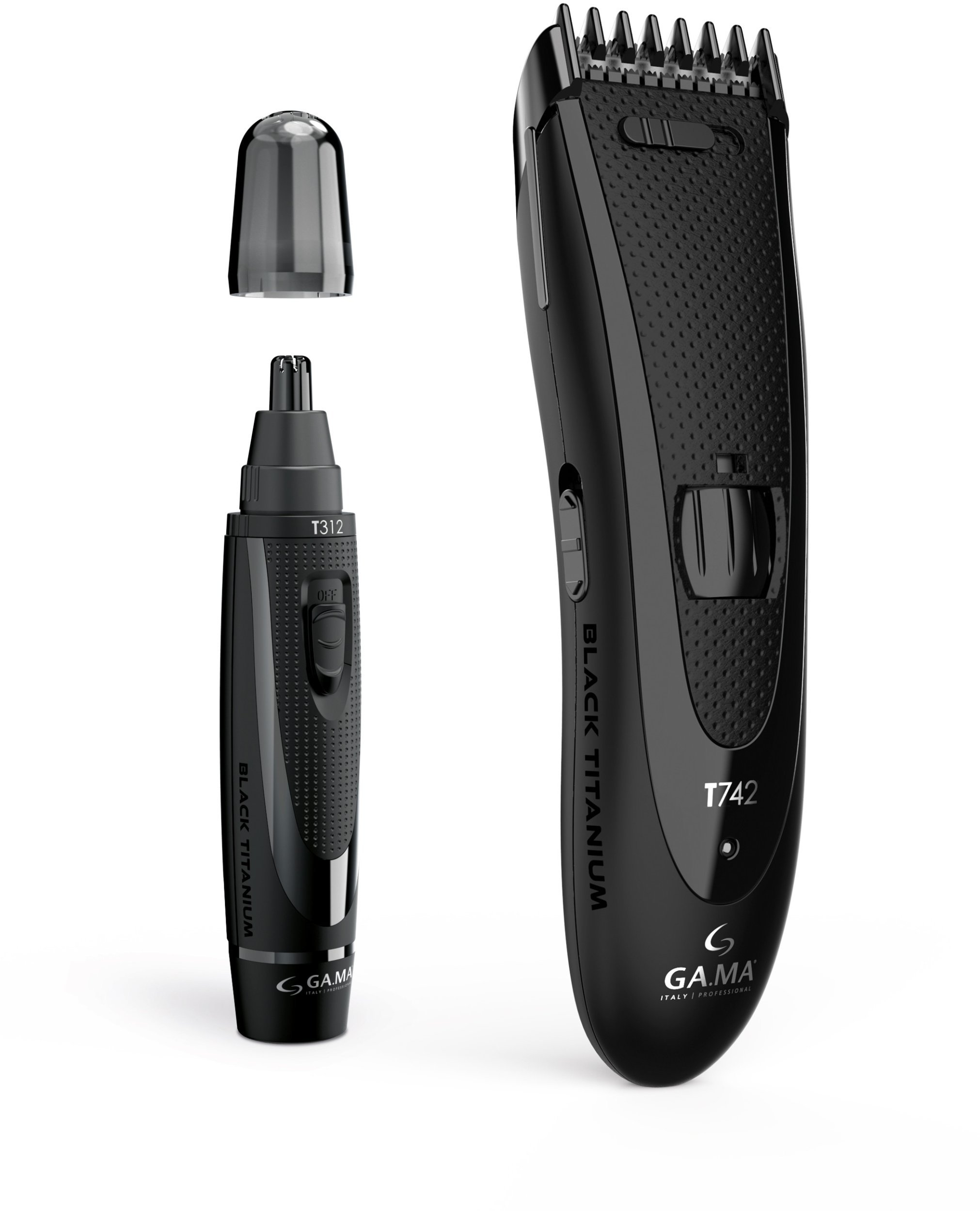 GA.MA melna - Matu griezamas masinas komplekts