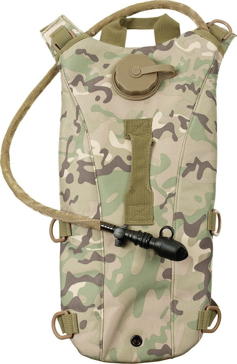 Plecak turystyczny MFH Plecak hydracyjny z pokrowcem TPU "Extreme" 2,5 l operation-camo