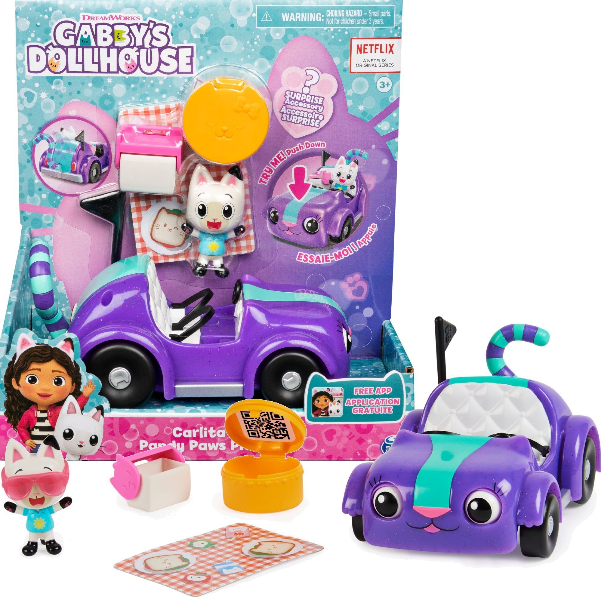 Figurka Spin Master Koci Domek Gabi Kiciuś Panduś piknik 6062145